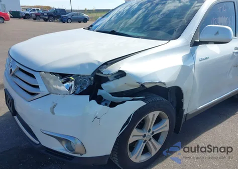 2012 Toyota Highlander Limited V6 from USA, damaged, VIN 5TDYK3EH5CS057518